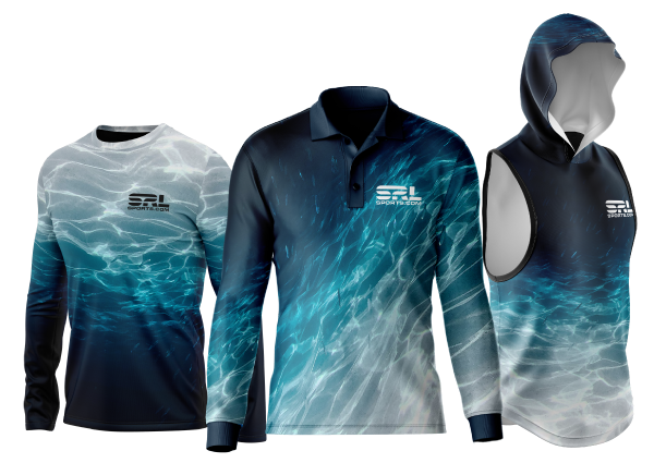 Adult L/S Fishing Shirts - Townsville - Design Works Apparel